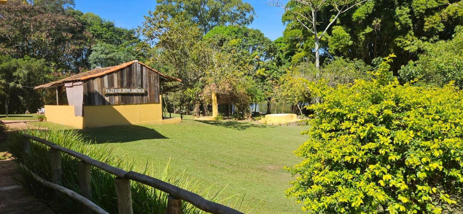 Hospedagem Fazenda Nova America Brotas Exterior foto