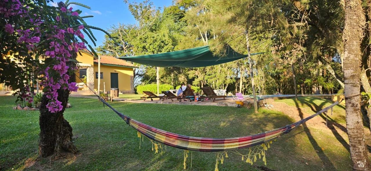Hospedagem Fazenda Nova America Brotas Exterior foto